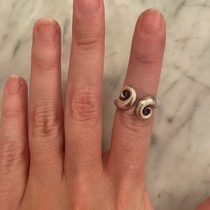 Mignon Faget ram horns ring
